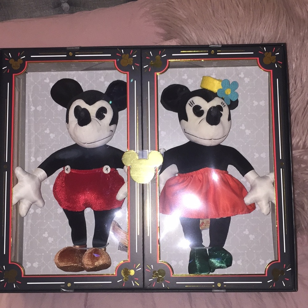 Mickey and Minnie Mouse